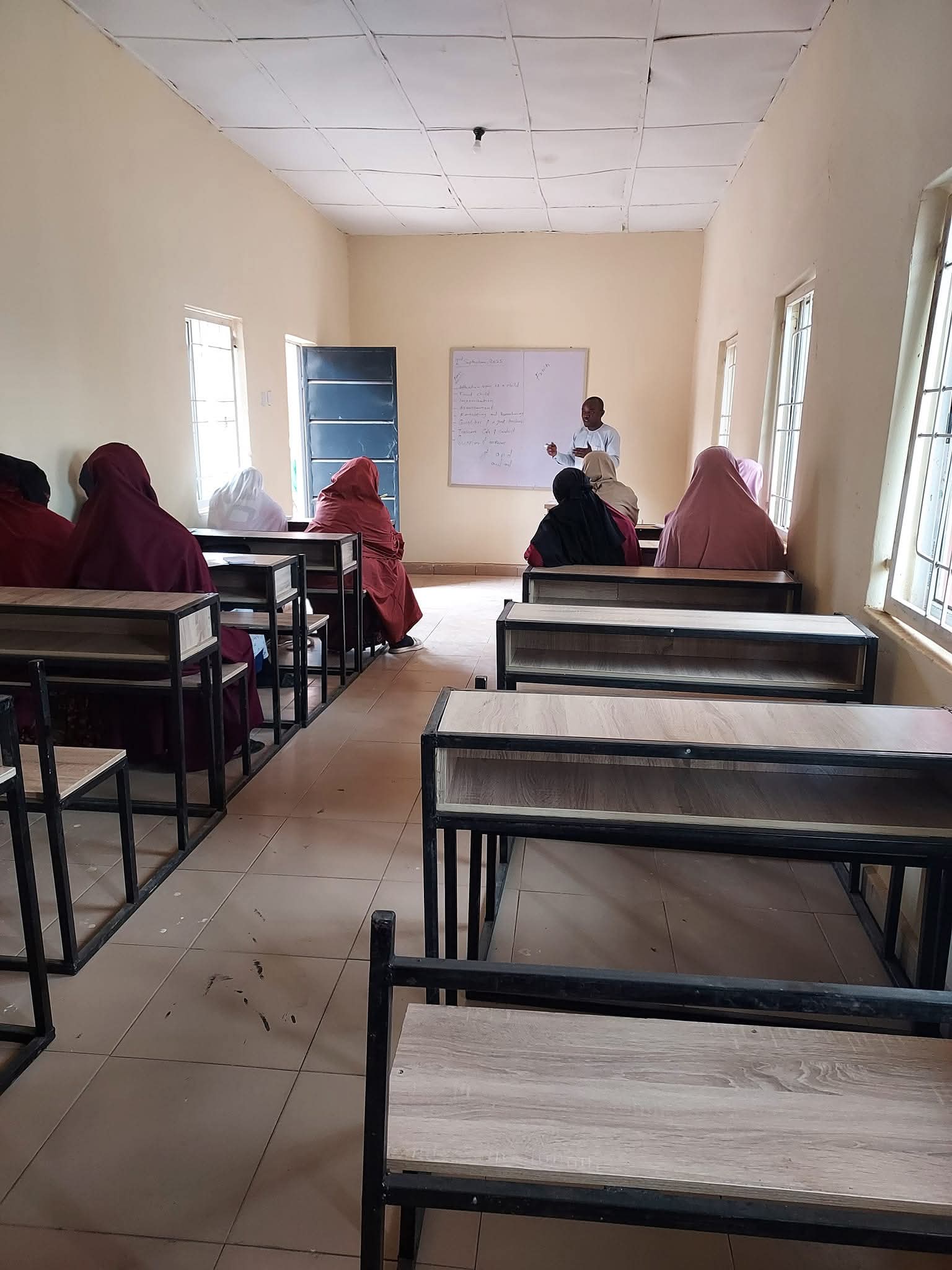 Staff training session